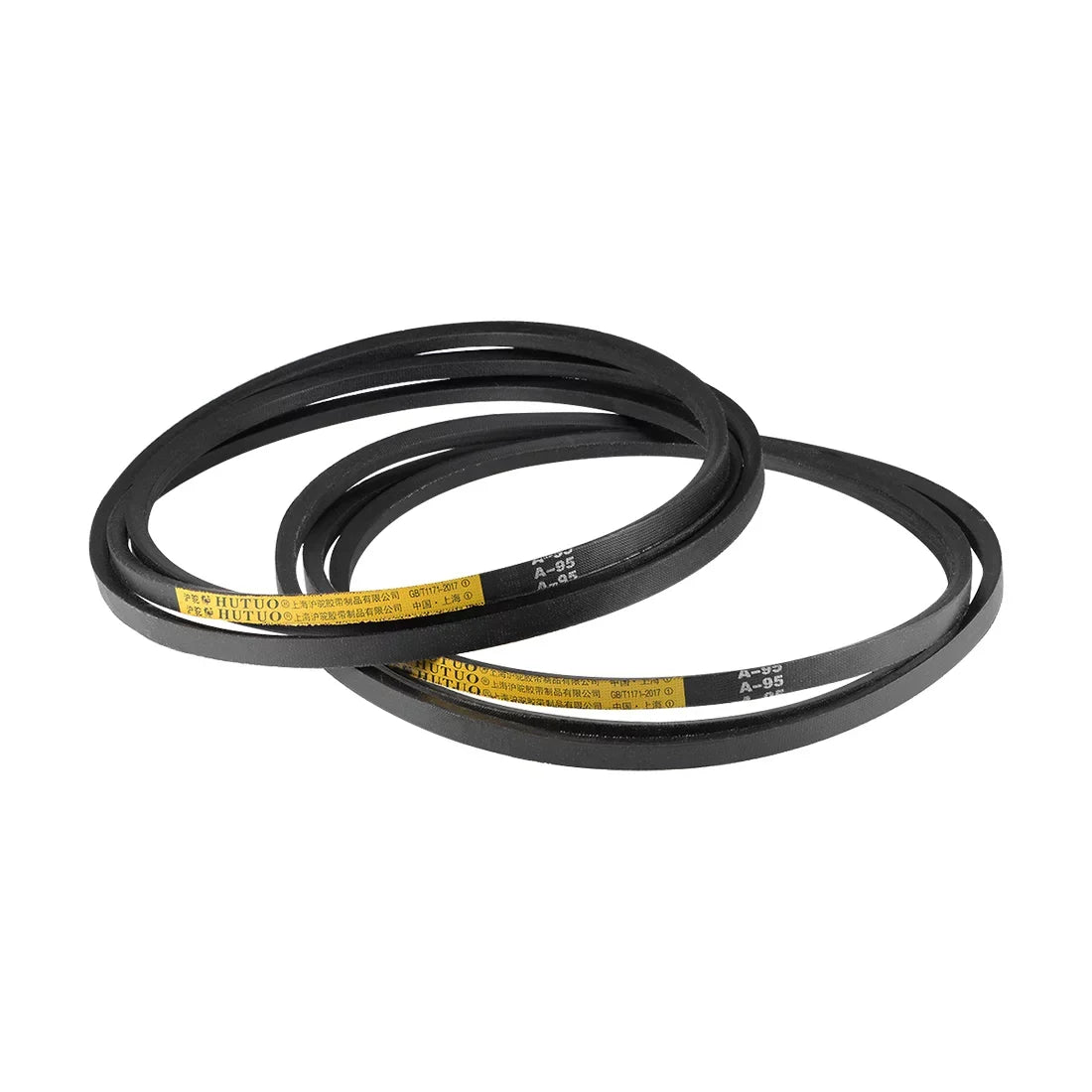 A95 V-Belts 95" Mid-Perimeter, A-Section Rubber Drive Belt 2pcs