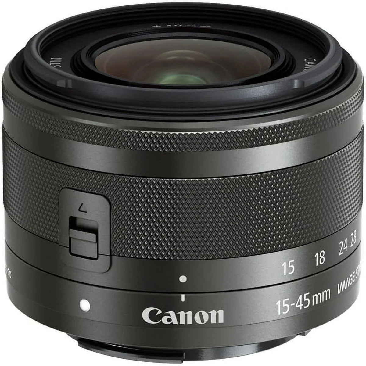 EF-M 15-45mm f/3.5-6.3 IS STM Lens (Graphite) - BuzzPhoto Basic Bundle