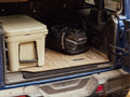 WeatherTech Cargo Trunk Liner with Bumper Protector compatible with 2010-2014 Subaru Outback - Behind 2nd Row Seating With Bumper Protector, Tan