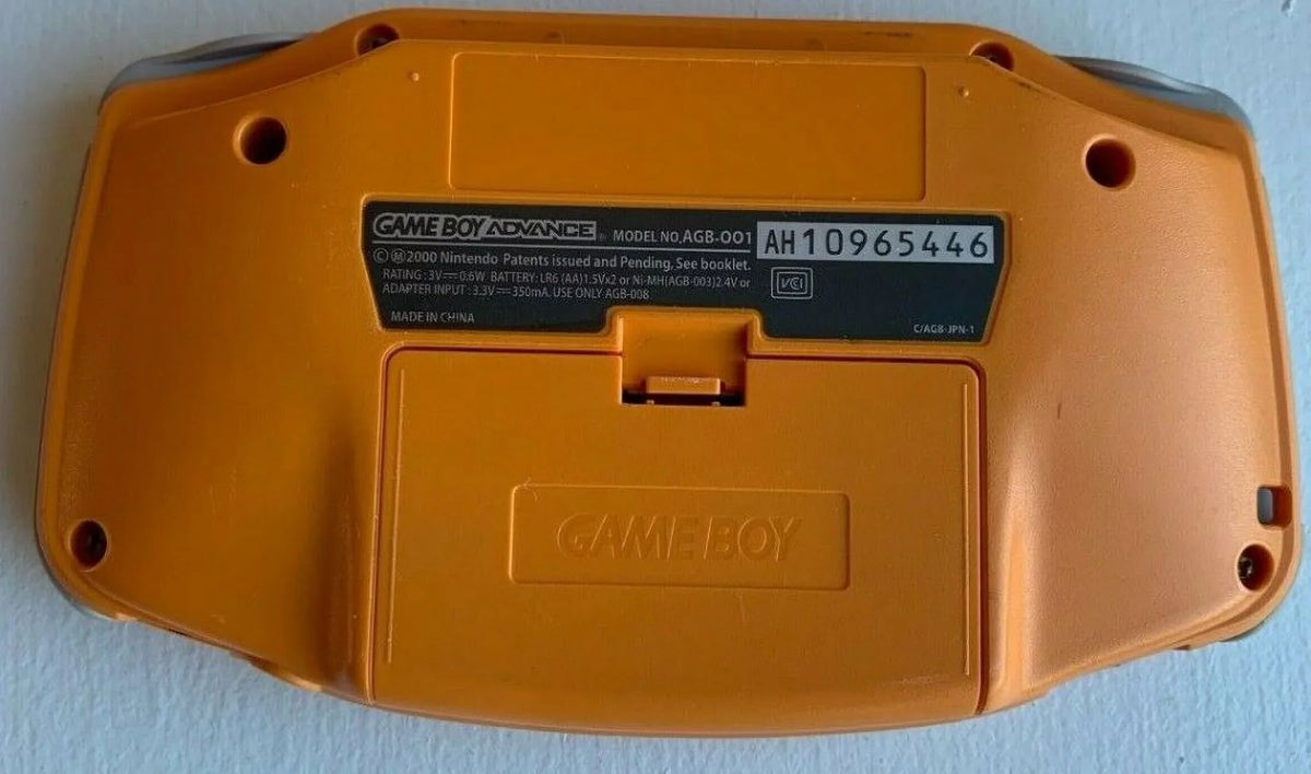 Authentic Nintendo Game Boy Advance - Spice Orange - Excellent Condition