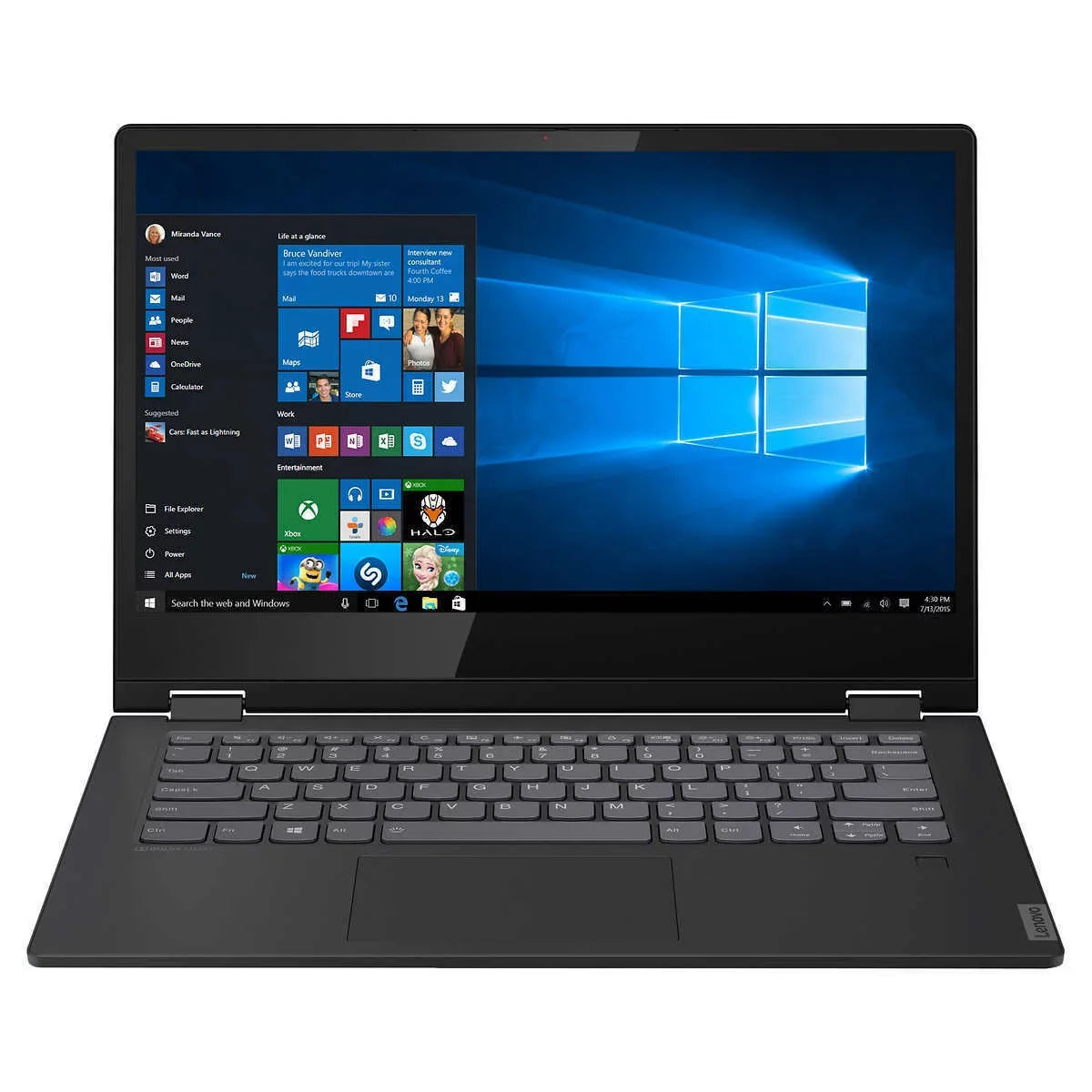 Flex 14 2-in-1 Monitor Portable computer - Ryzen 7 - 1080p 81SS000FUS Notebook PC Computer Tablet