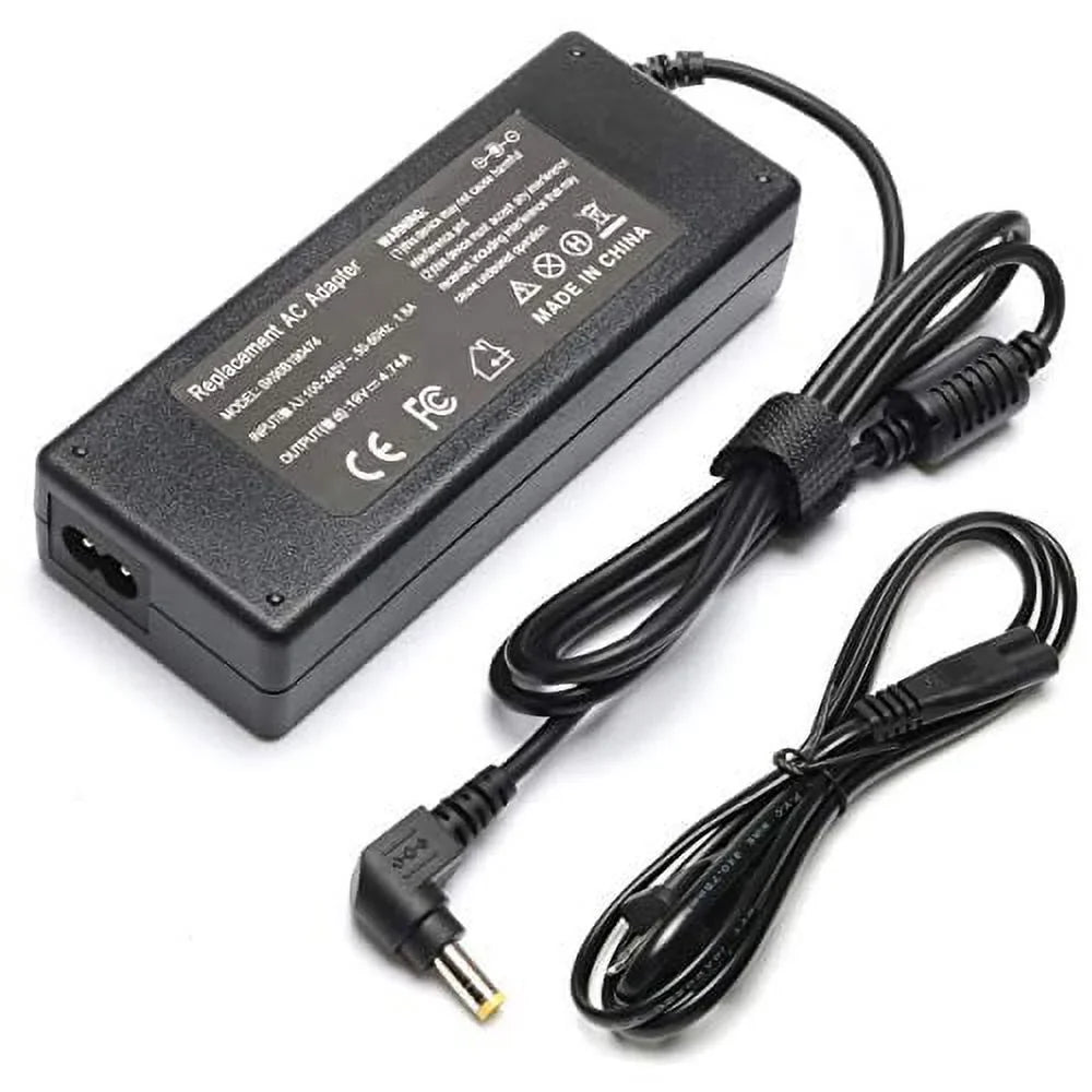 Jeestam 90W Ac Mobile pc Adapter Charger For K52F K53E K55A K55N U56E X550 X550Ca X550L X550La X551C X551Ca X551M X551Ma X551Mav X751Ma Adp-65Jh Bb Exa0703Yh Adp-65Gd B Power Supply Cord C