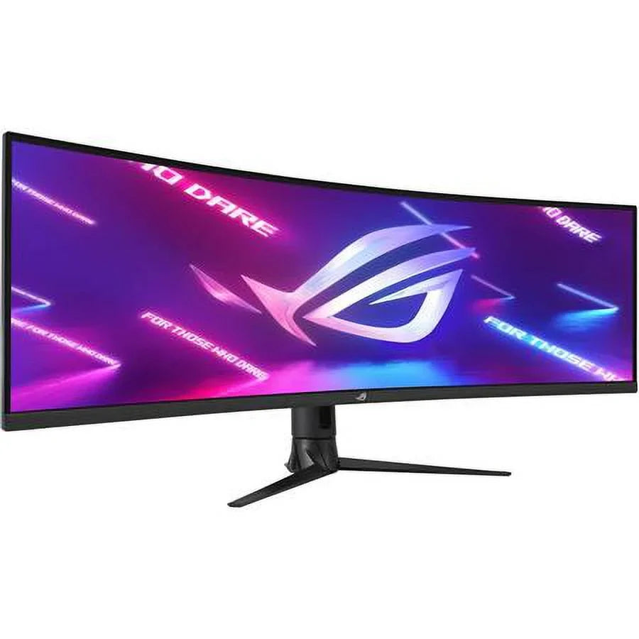 ROG Strix 49" Ultra-wide Curved HDR Gaming Monitor (XG49WCR) - Dual QHD 32:9 (5120 x 1440), 165Hz, Extreme Low Motion Blur Sync, USB-C, RJ45, DisplayHDR400, 90% DCI-P3, Dual Input KVM Switch