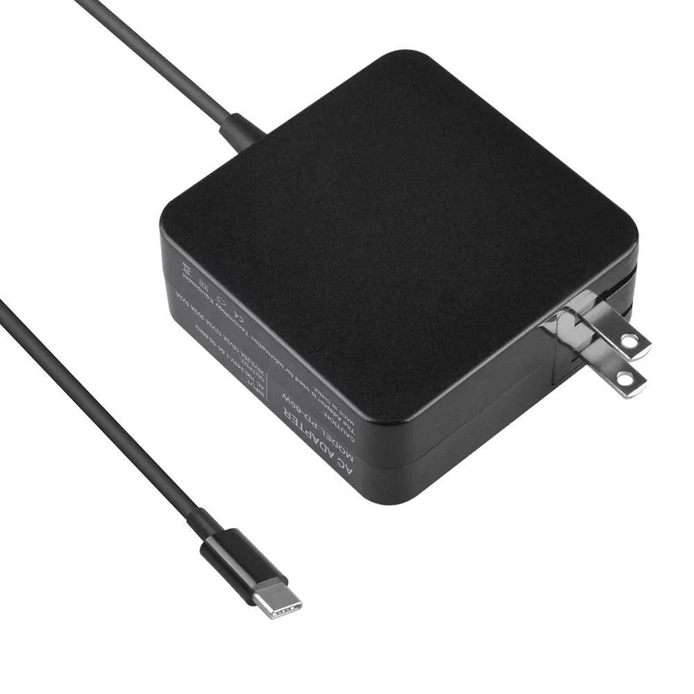 Aprelco USB Type-C 65W AC Adapter Compatible with P51s T470 T470s T570 x270 Power Charger