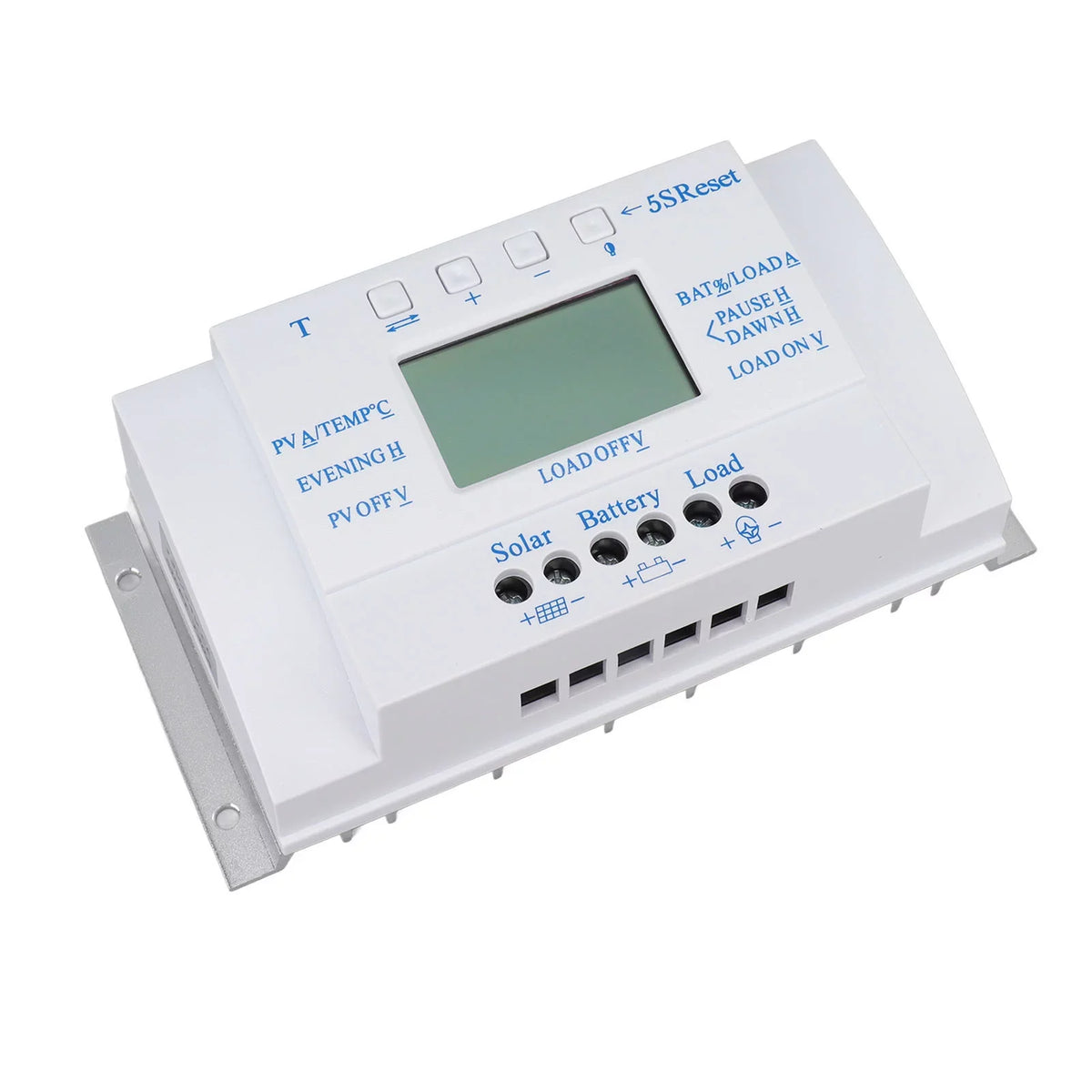 Goldmeet 12V 24V Solar Controller Smart Solar Charge Controller MPPT T40A with Display Monitor