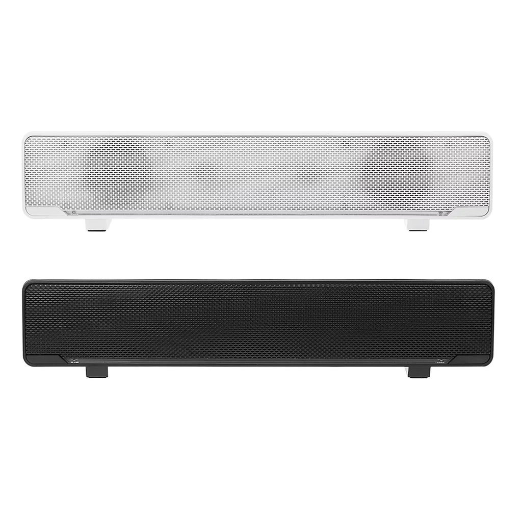 SADA V-196 USB Wired Computer Speaker Bar Stereo Subwoofer Powerful Player Bass Surround Sound Box 3.5mm Audio Input for PC Notebook Smartphone Tablet MP3 MP4