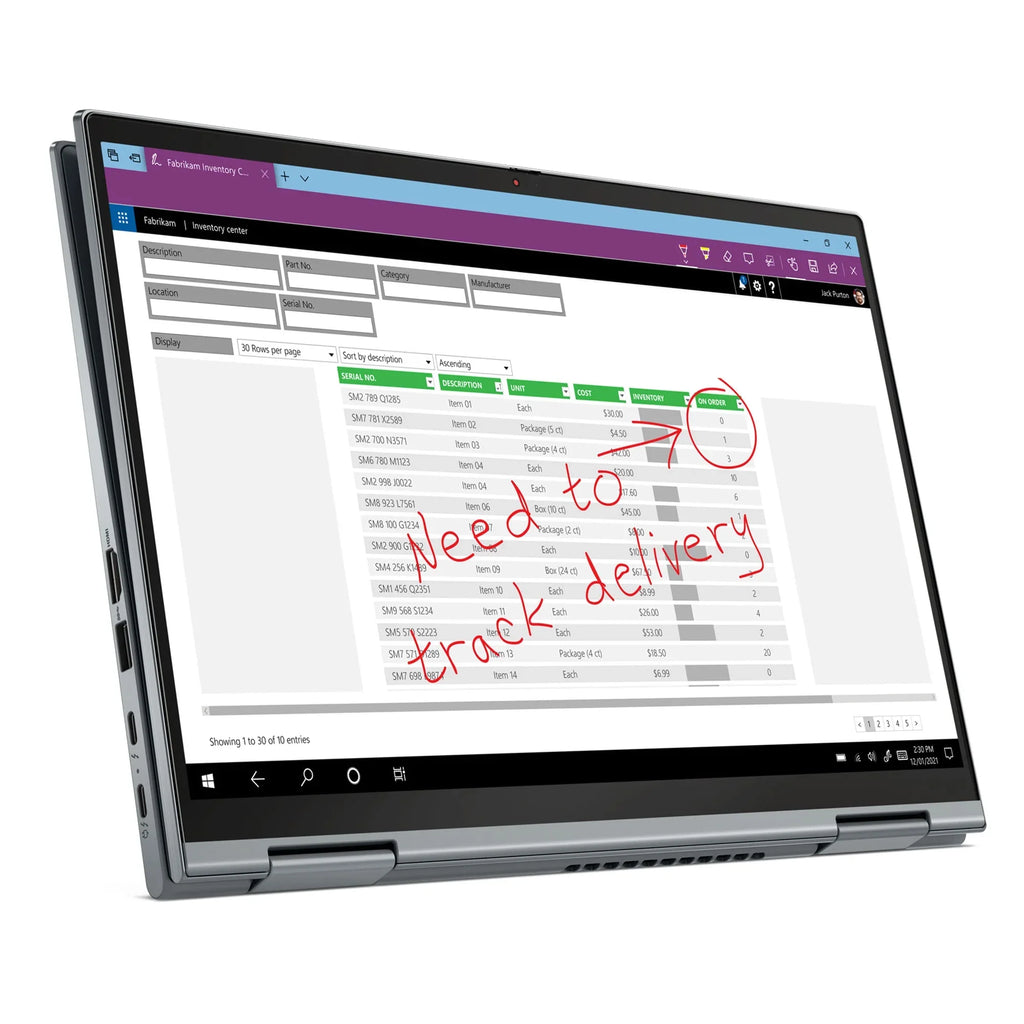 ThinkPad X1 Yoga Gen 6 Portable computer 14" IPS, i7-1165G7, Iris Xe, 16GB, 1TB