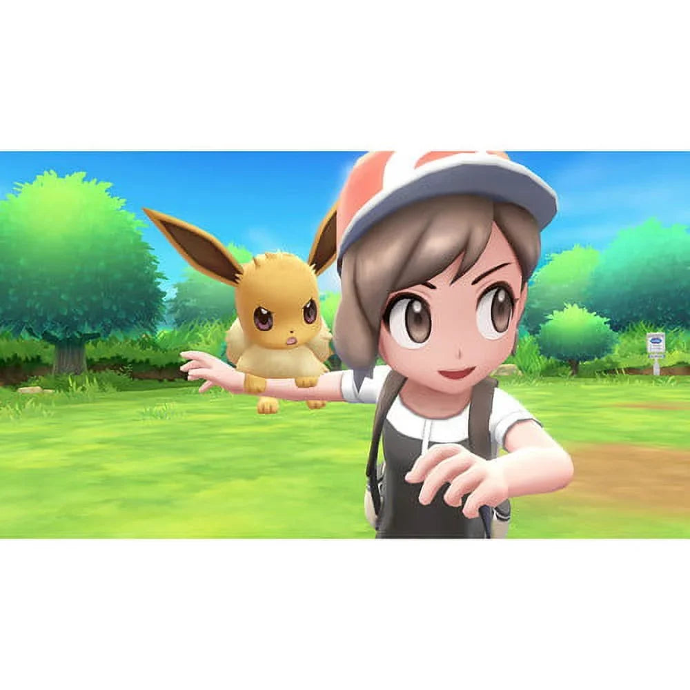 Nintendo Switch Lite Dialga and Palkia Edition with Pokemon: Let's Go, Eevee