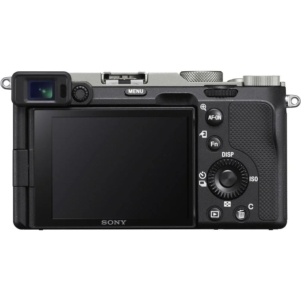 Alpha a7C Mirrorless Digital Camera (Silver) + Fe 55MM F/1.8 Za Lens Accessory Kit