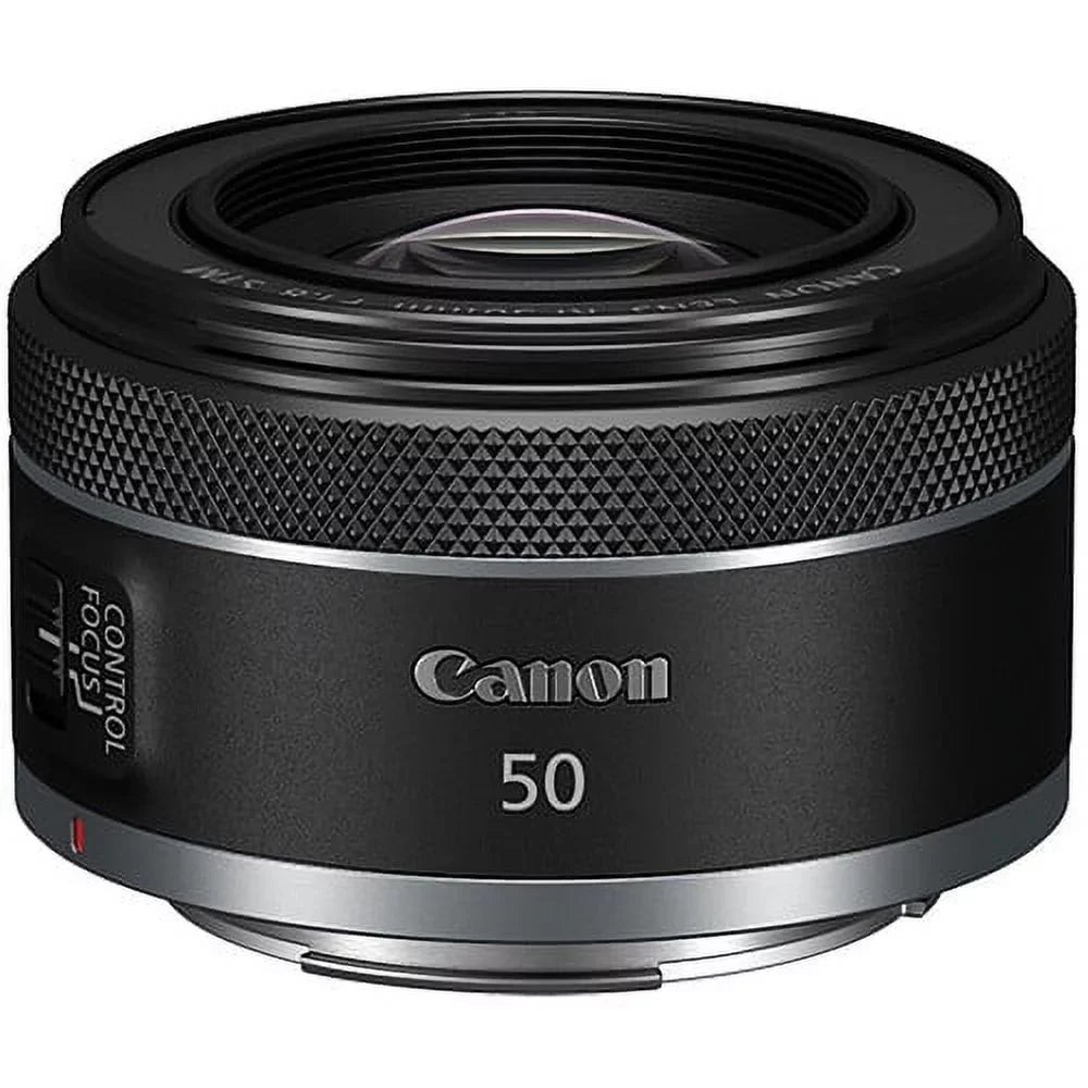 RF 50mm f/1.8 STM Lens for EOS R, EOS RP, EOS R5, EOS R6 with Glass UV Filter+ Cleaning Pen (International Version)