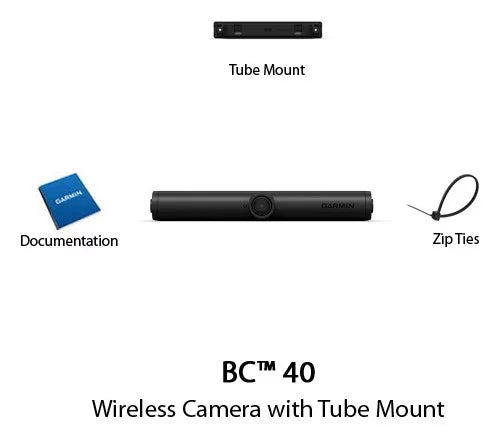 Garmin BC 40 -Wireless Camera With Tube Mount BC 40