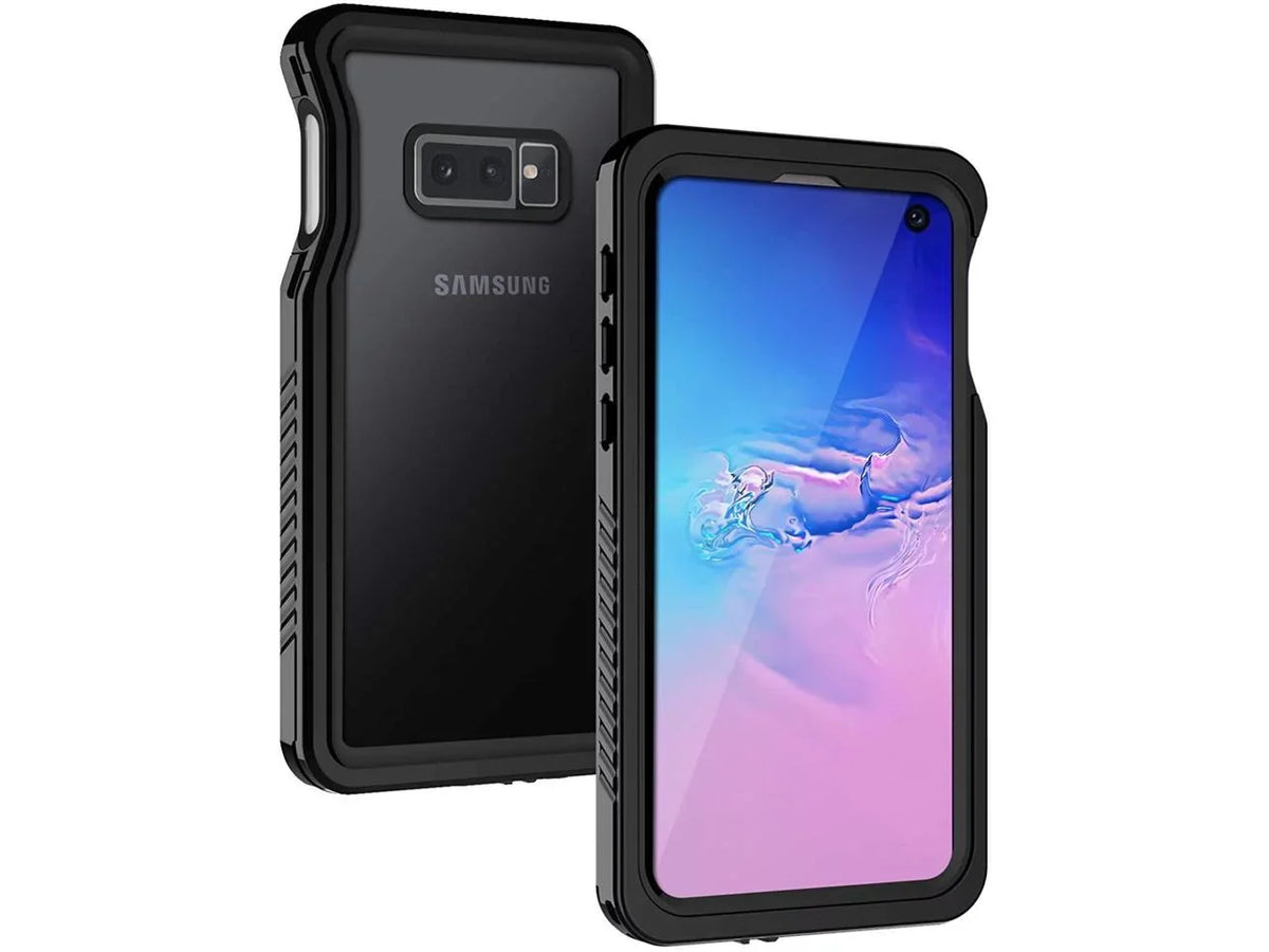 Galaxy S10e Case, IP68 Liquid Dustproof Shockproof Case with Built-in Display Protector, Full Body Sealed Fluid Protective Clear Cover for S10e