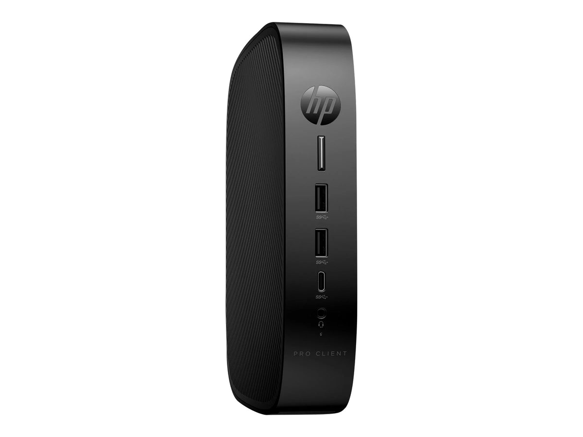 Pro t550 - Thin client - USFF - 1 x Celeron J6412 / 2 GHz - RAM 8 GB - flash 64 GB - eMMC - UHD Graphics - GigE, Bluetooth 5.2 - WLAN: 802.11a/b/g/n/ac/ax, Bluetooth 5.2 - Win 10 IoT Enterprise 2021 LTSC - monitor: none - keyboard: US - Smart Buy