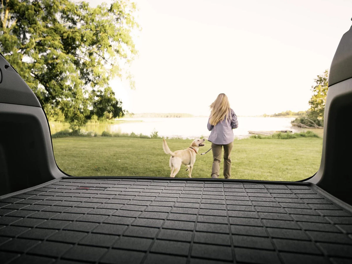 WeatherTech Cargo Trunk Liner compatible with 2021-2024 Jeep Grand Cherokee L - Behind 3rd Row Seating, Black