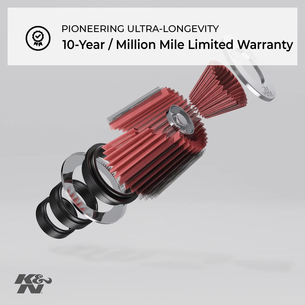 K&N Engine Air Filter: High Functionality Premium, Powersport Air Filter: 1990-1999 HARLEY DAVIDSON (FLSTC, FLSTF, FLSTS, FXST, FXSTB, FXSTC, FLHR, FLHT, FLHTC, and other select models) HD-1390