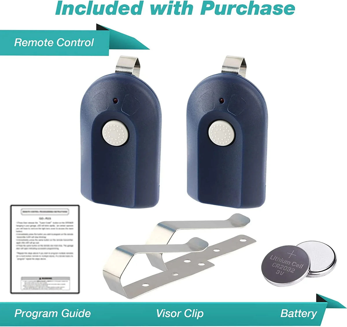 2 For Genie Garage Door Processor ACSCTG Type 1 (Blue Shell)