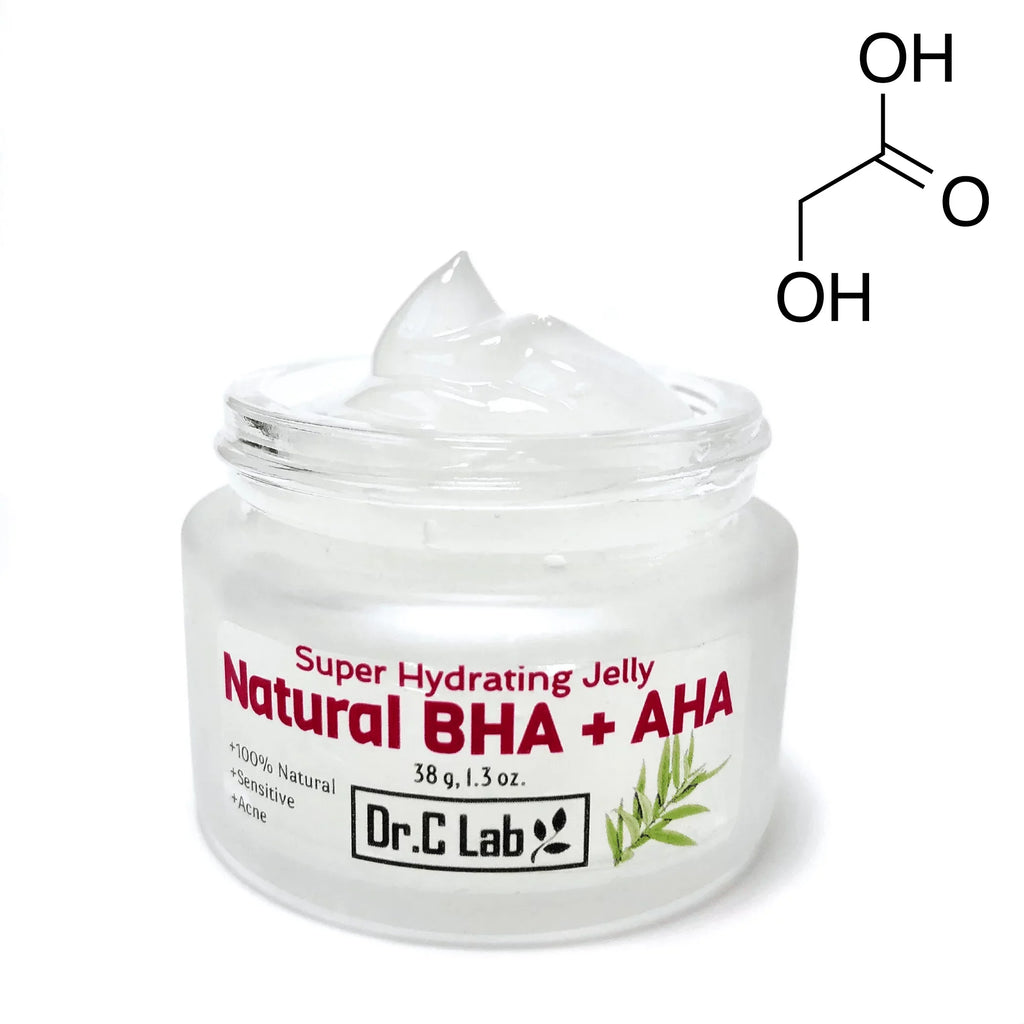 DR.HC Natural BHA + AHA Super Hydrating Jelly (25~40g, 0.9~1.4oz) (Skin brightening, Anti-acne, Anti-blemish, Oil balancing, Anti-aging...) SHIP TO: USA, SIZE: Big (40g)