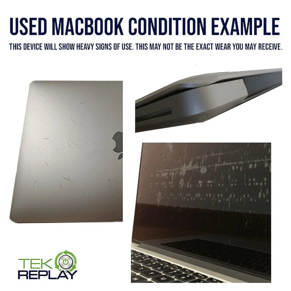 Restored Pre-Owned MacBook Pro Portable computer Core i5 2.0GHz 8GB RAM 256GB SSD 13" Space Gray MLL42LL/A (2016) - Fair (Refurbished)