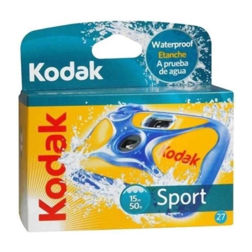 Kodak Sport Liquid Single-Use Camera with 800 Speed 27-Exposure Film (2-Pk)