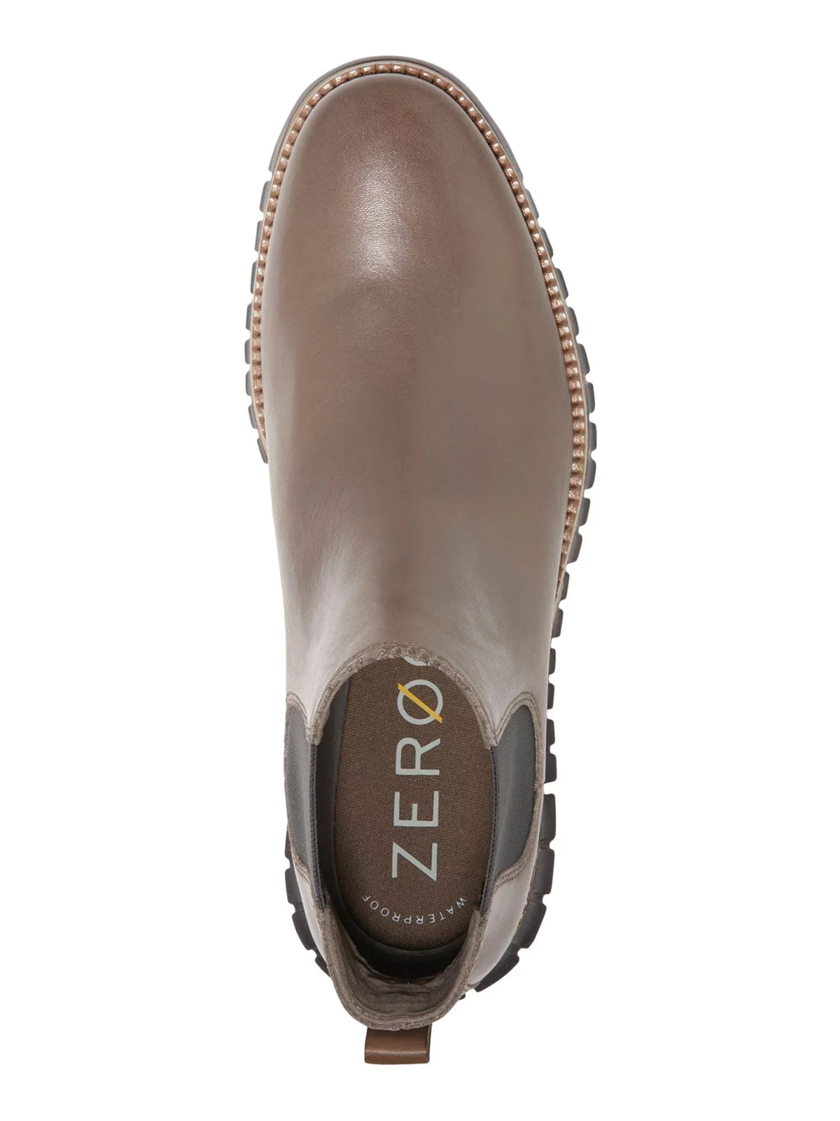 COLE HAAN Mens Brown Fluid Comfort Zerogrand Round Toe Wedge Chelsea 7 M