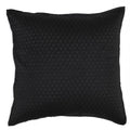 Winthrop 100% Sateen Black Euro Sham by Kosas Home