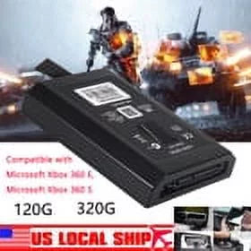 KingFurt 320GB Internal Hard Drive Disk HDD for Xbox 360 E & Xbox 360 Slim Console