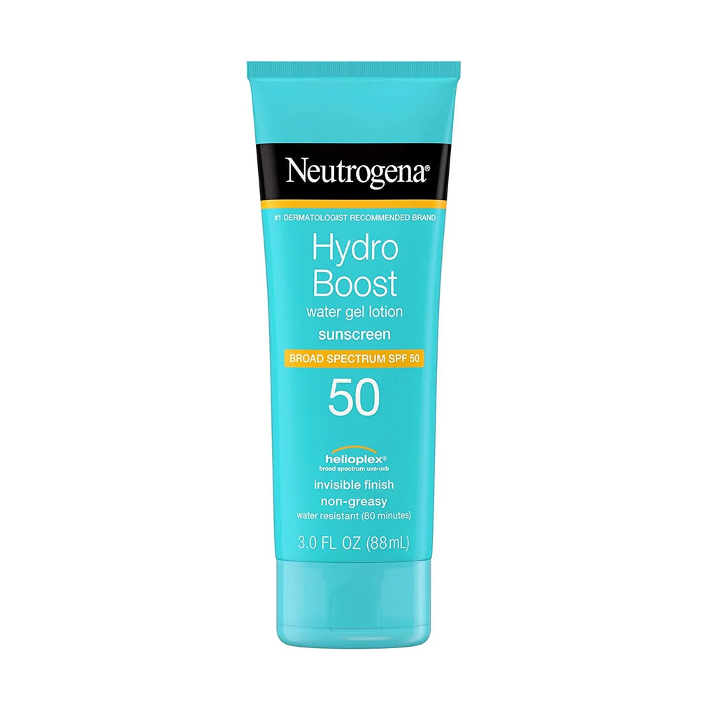 5 Pack Neutrogena Hydro Boost Fluid Gel Lotion Display SPF 50 3 oz
