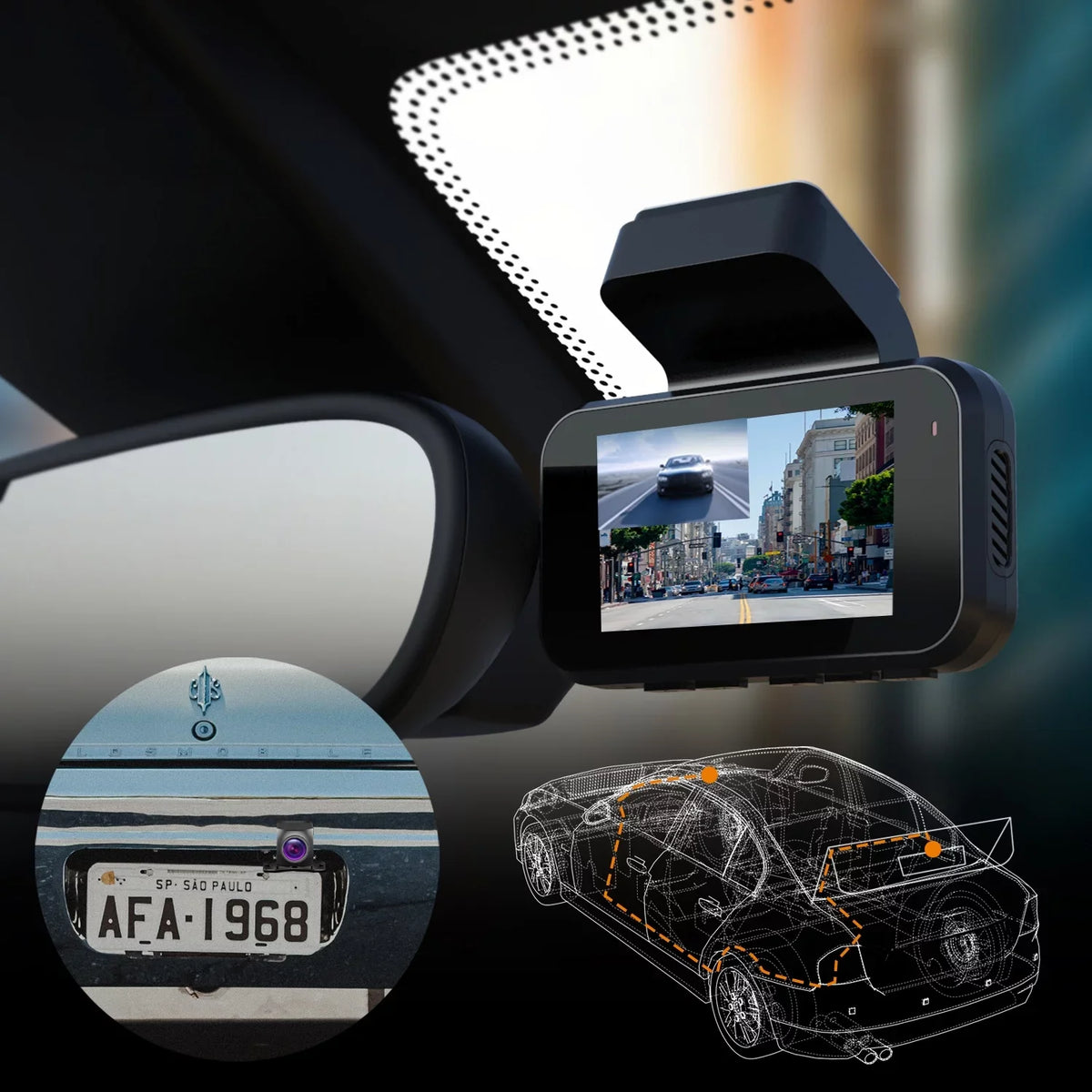 Rexing V5 Liquid Rear View Camera