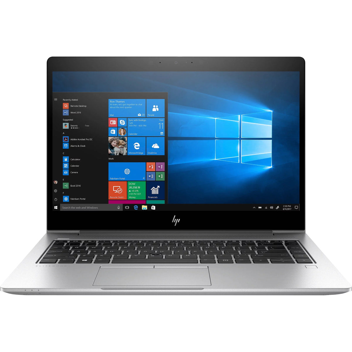 Restored Elitebook 840 G6 14" Notebook i7 1.90 GHz 8GB 256GB SSD Windows 10 Pro (Refurbished)
