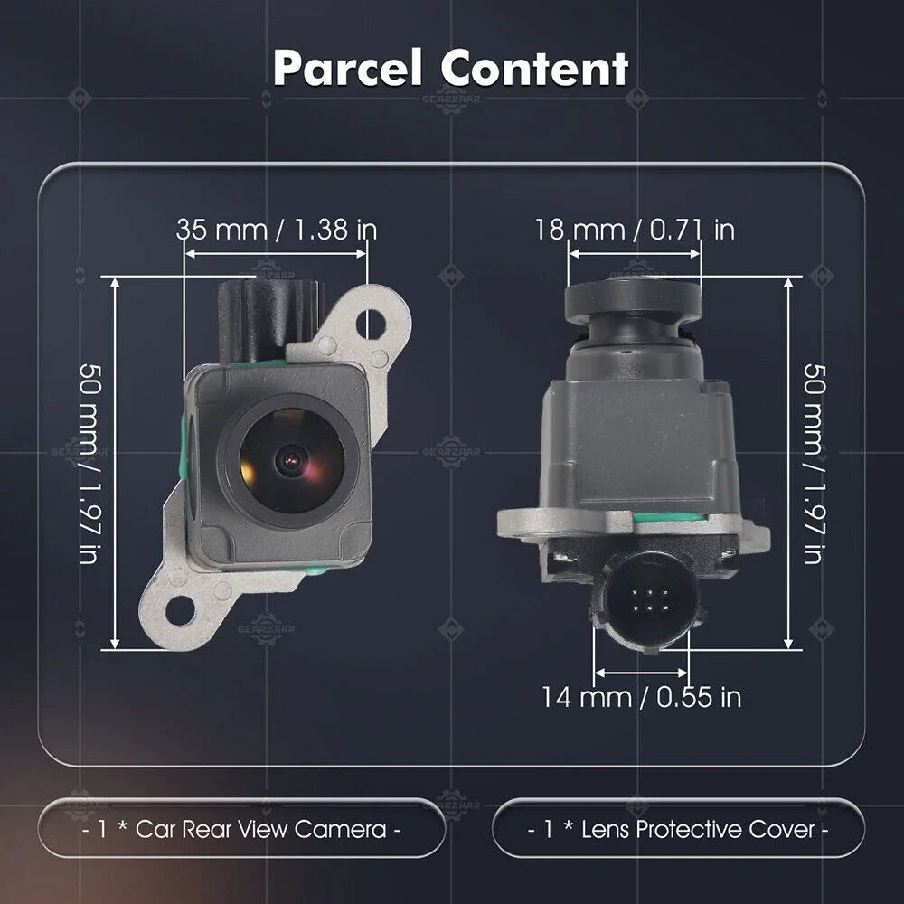 High Quality Rear View Camera For Dodge RAM With 170° View Angle IP67 Fluid Easy Installation