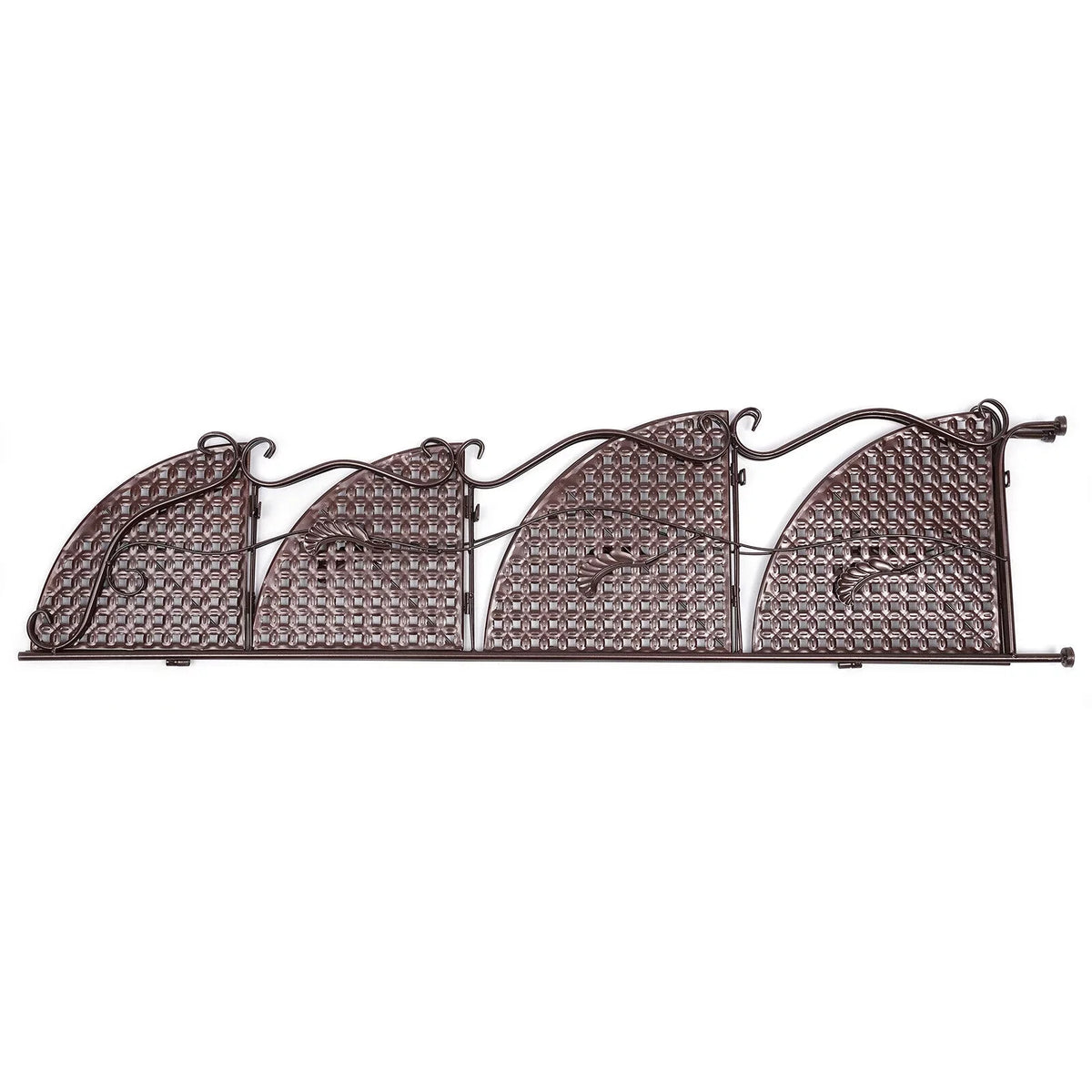 4-Tier Balcony Plant Pot Rack Corner Storage Shelf Folding Flower Stand