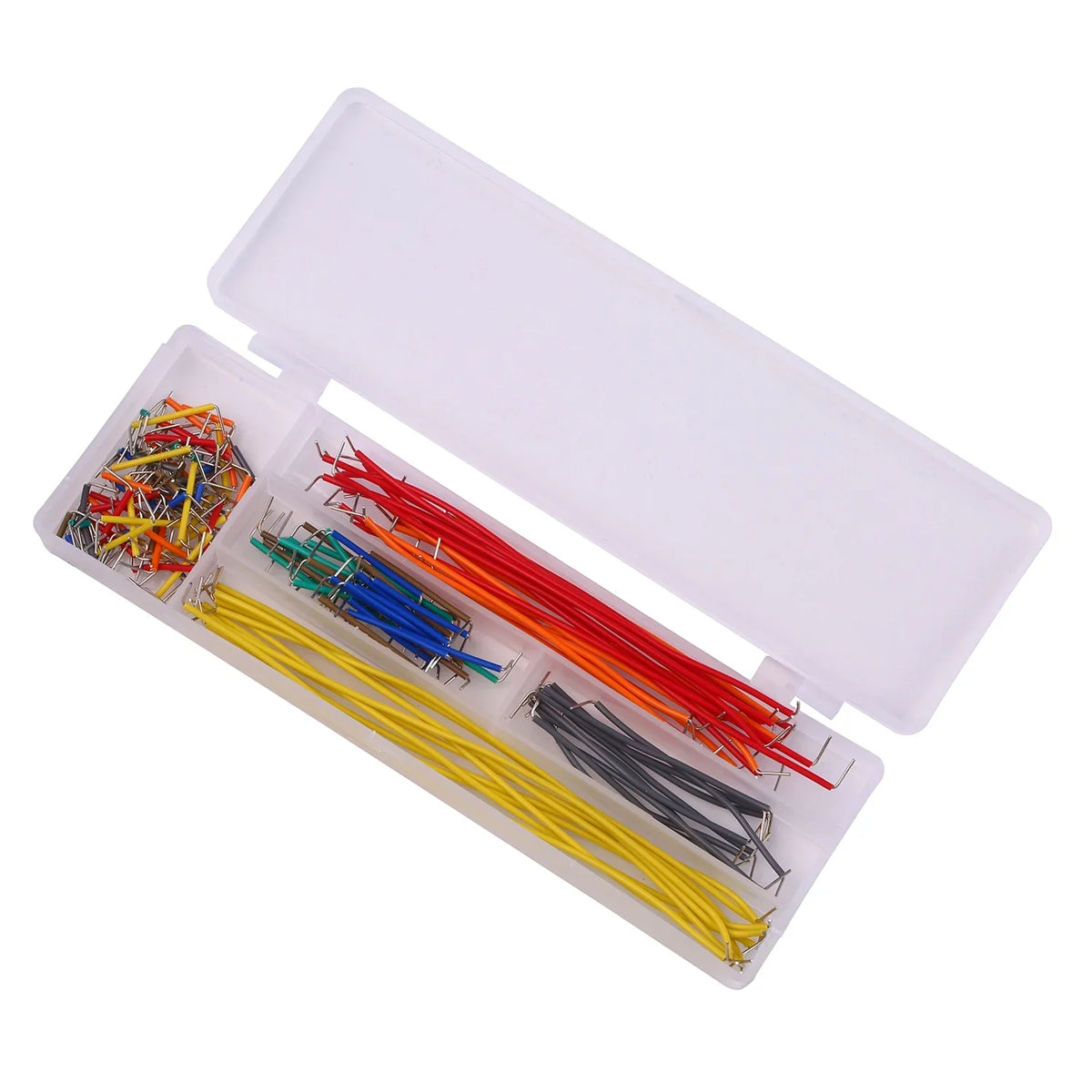 CACAGOO 830 Breadboard Set Electronics Component Starter DIY Kit with Box Compatible with Component Package