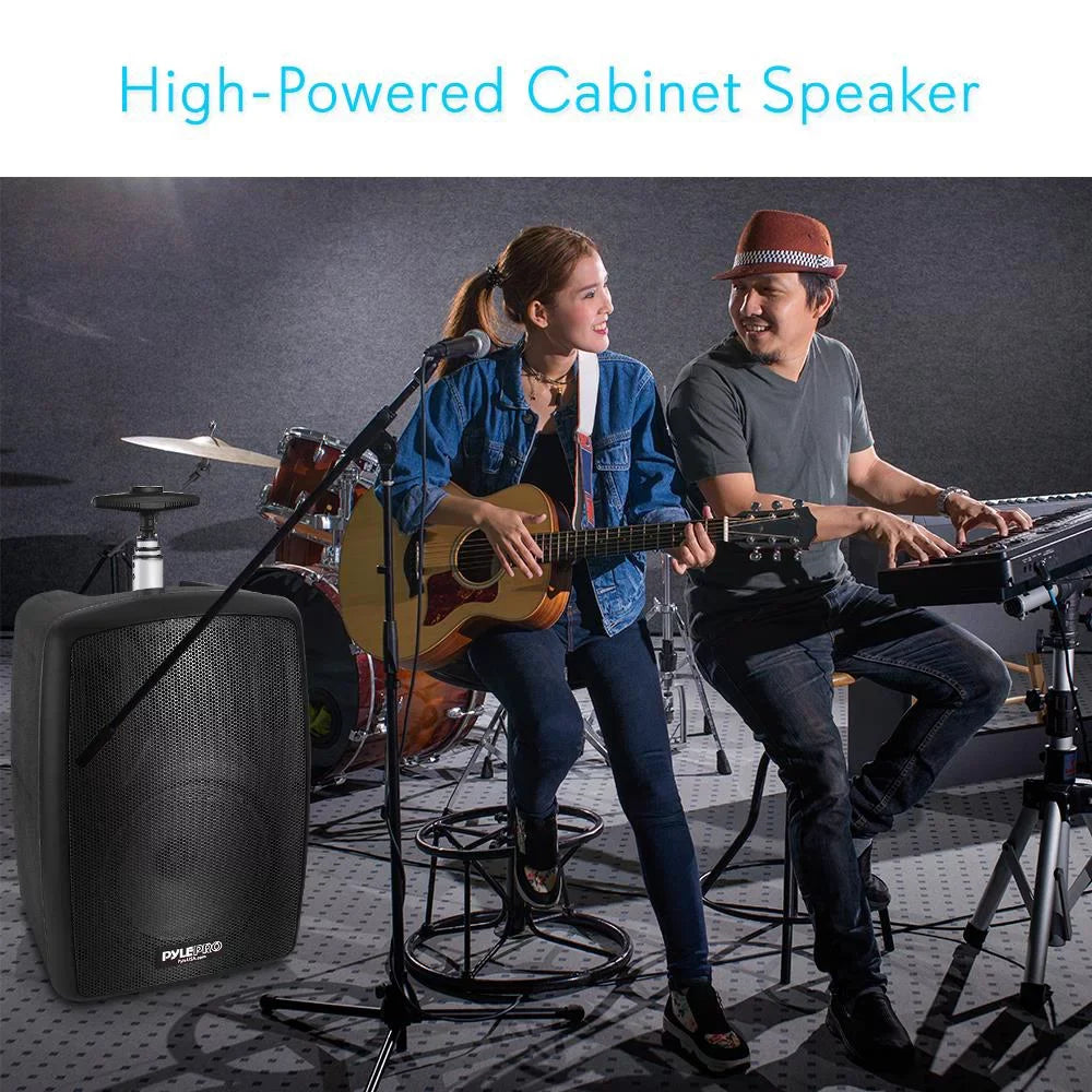 Pyle Wireless Portable PA Speaker System - 360W Bluetooth Compatible Battery Powered Rechargeable