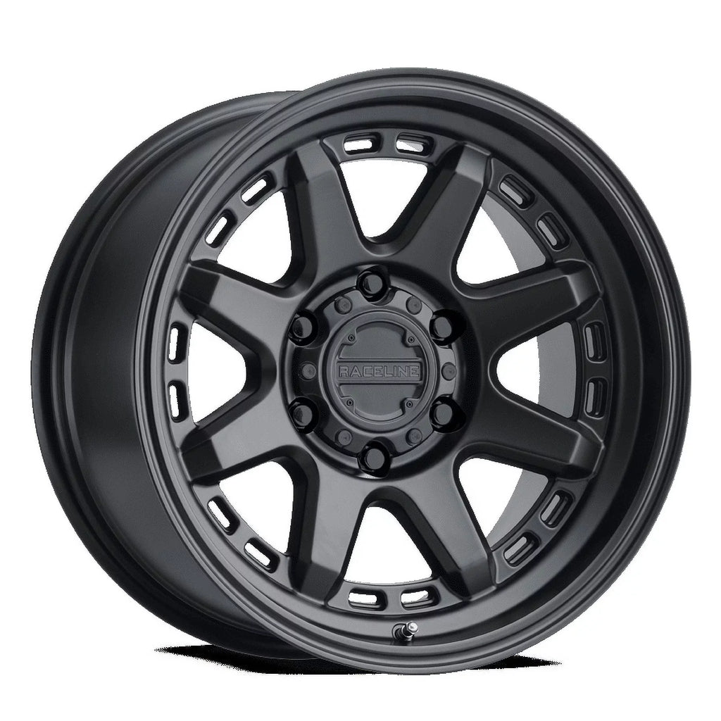 Raceline 947B-SCOUT 17" Cast Aluminum Wheel, SCOUT SATIN BLACK 17X8.5 5X150 0mm
