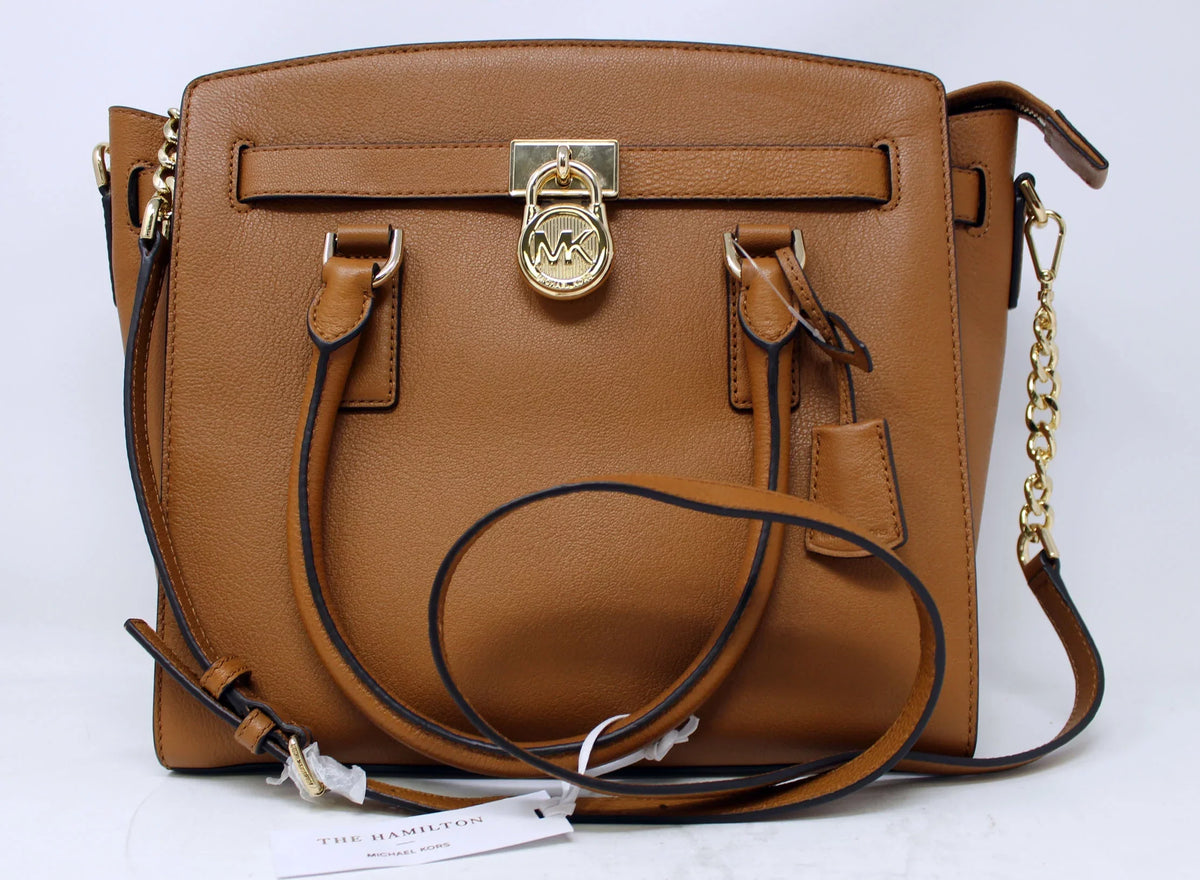 MICHAEL Michael Kors Women's Hamilton Satchel, Acorn, One Size 30S7GHMS7L-532