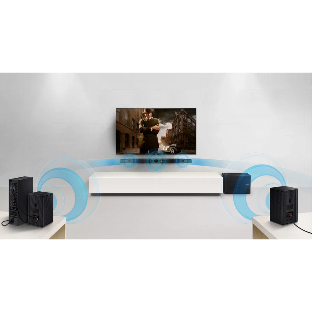 HW-K360 - Sound Bar System - for Home Theater - 2.1-Channel - Wireless - 130 Watt (Total)