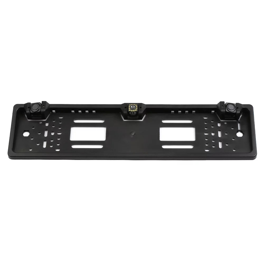 Abody European License Plate Frame Backup Camera 12 LED Rear View Camera with Reversing System Parking Sensor