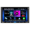 Jensen CAR710 7 in. 2 Din LCD Mechless Carplay & Android Auto Display Car Stereo Receiver