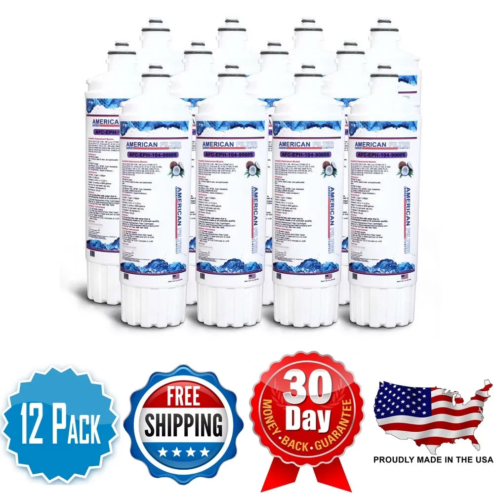 AFC Brand , Liquid Filters , Model # AFC-EPH-104-9000S , Compatible with Follett® E50CT400A - 12 Filters - Made in U.S.A.
