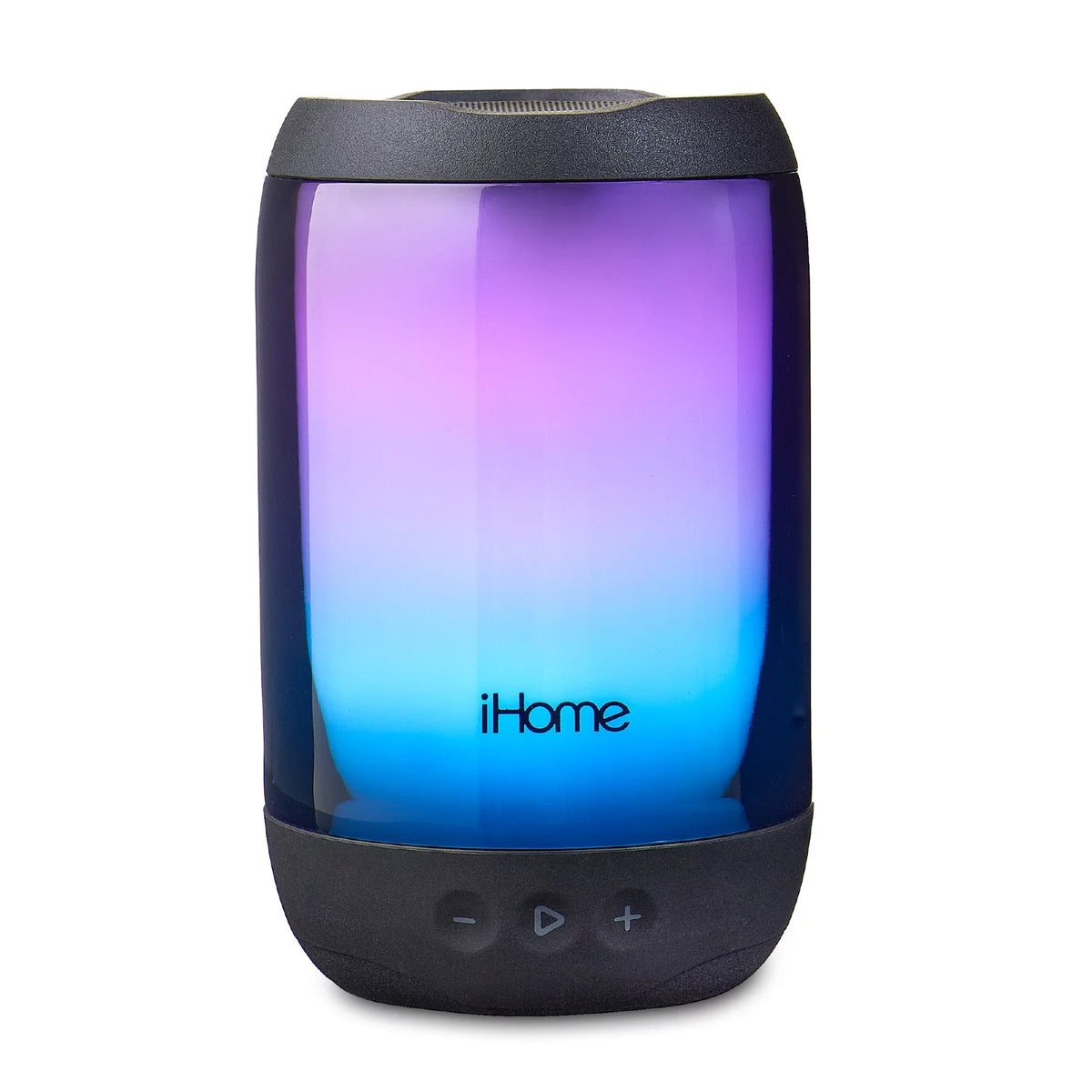 iHome Rechargeable Color Changing Fluid Bluetooth Play Glow + Speaker with Mega Battery