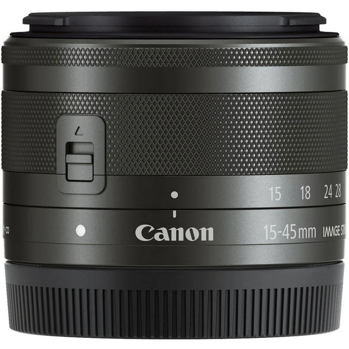 EF-M 15-45mm f/3.5-6.3 IS STM Lens (Graphite) - BuzzPhoto Basic Bundle