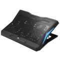 Foldable Notebook Cooling Stand with 6 Fans, Adjustable Height and Low Noise Operation