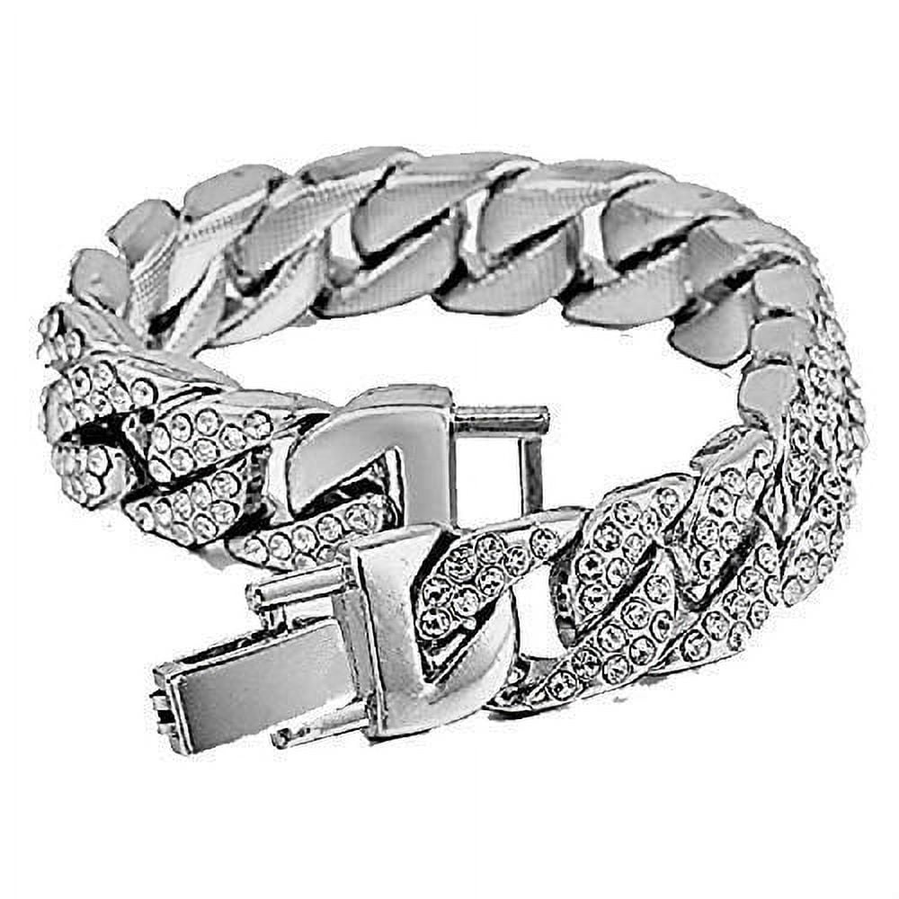 Bling'ed Out King and Queen Hip Hop Watch Set Perfect for Power Couples to Flaunt On and Off The Dance Floor - ST10325/ST10364 His&Hers (SLV Blood Red)