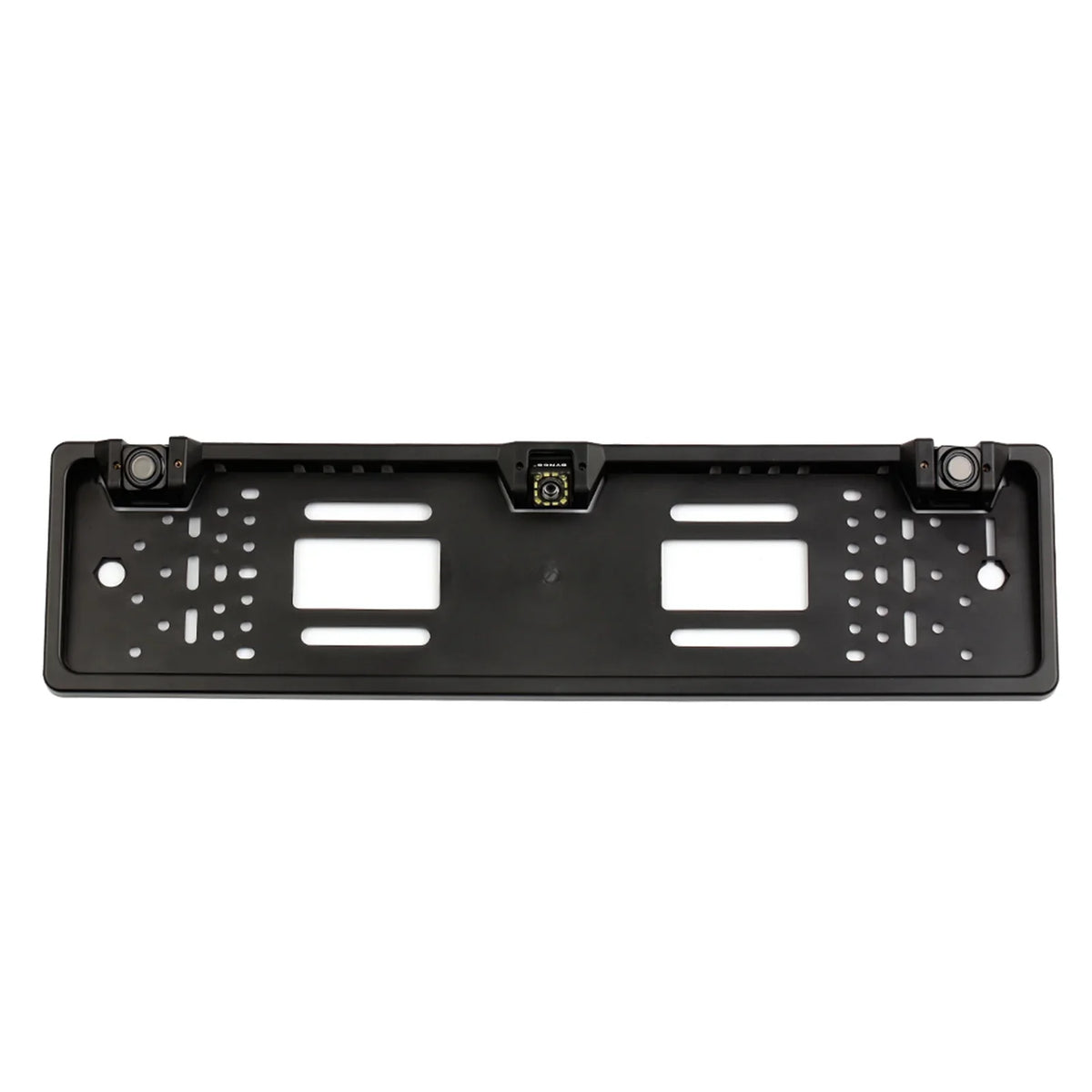 Eccomum European License Plate Frame Backup Camera 12 LED Rear View Camera with Reversing System Parking Sensor