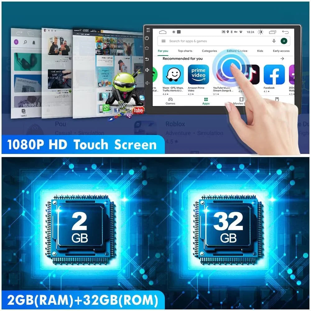 Android 12 System For Subaru Forester WRX Impreza 2013 2014 2015 Wireless Carplay Android Auto 2G RAM 32GROM