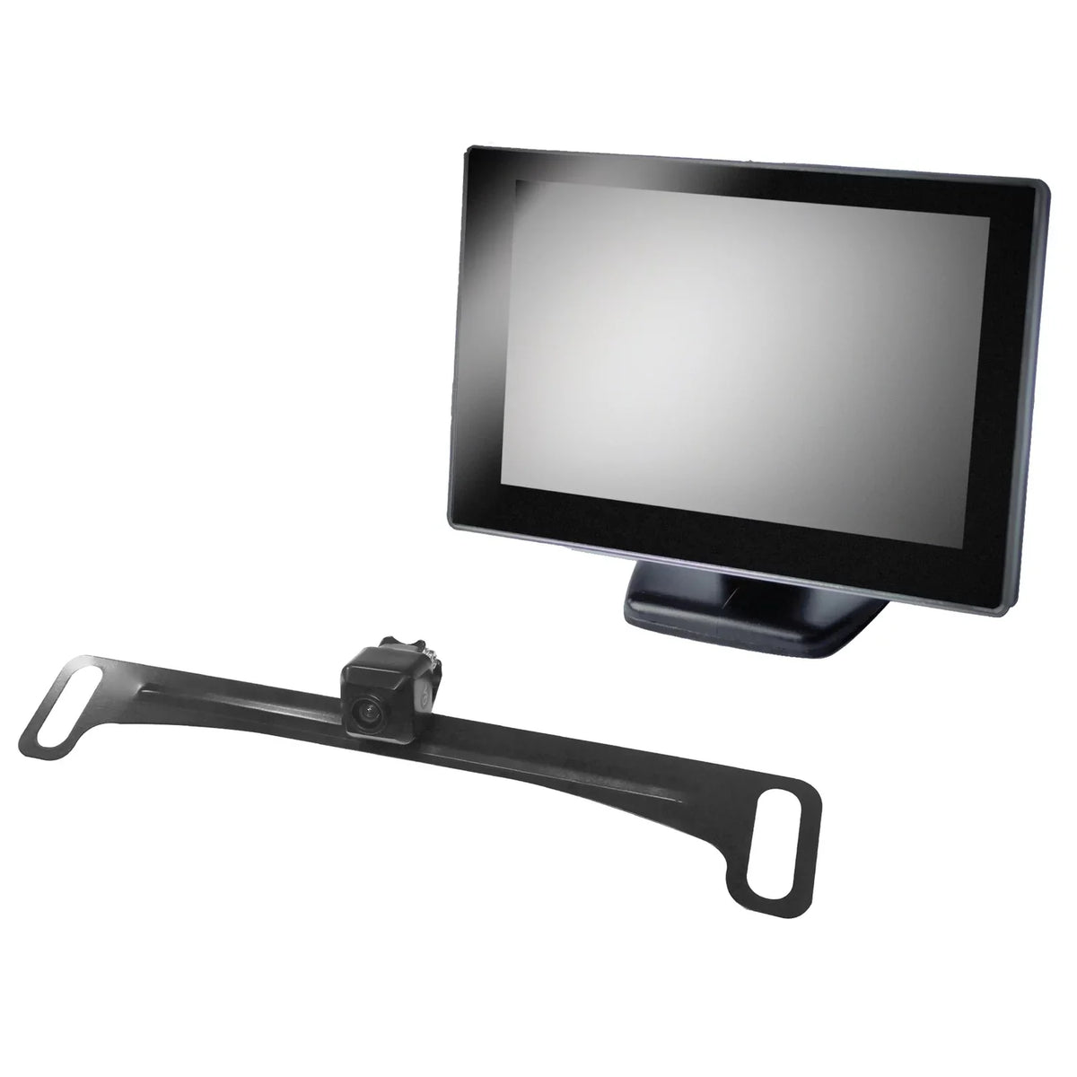 BOYO Vision VTC175M Vehicle Backup System with 5-Inch Rearview Monitor and License-Plate Camera System