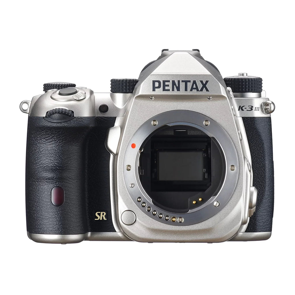 Pentax K-3 Mark III Camera Body (Silver) with 64 GB SD and Accessory Bundle