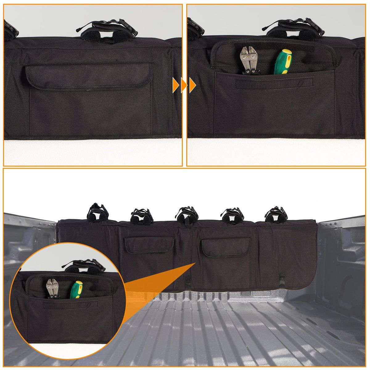 LUGO™ 62" Outdoors Wide Tailgate Pad for Bikes
