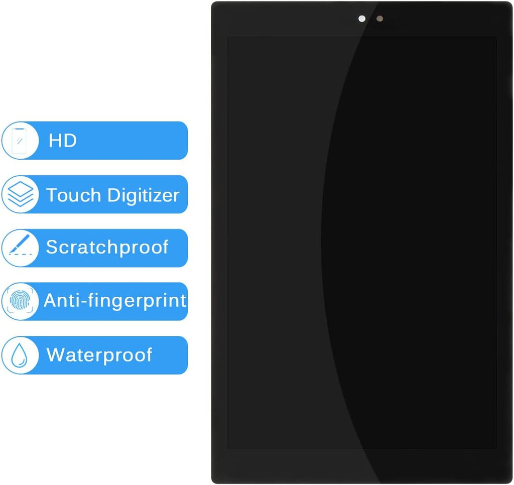 LCD Monitor Replacement for Amazon Kindle Fire HD 10 7th Gen SL056ZE 2017 Version 10.1 LCD Display Touch Monitor Digitizer Assembly with Tools