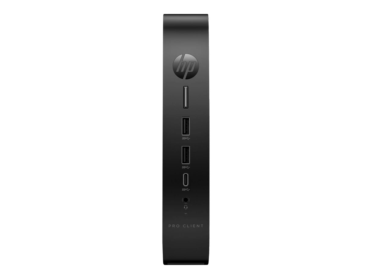 Pro t550 - Thin client - USFF - 1 x Celeron J6412 / 2 GHz - RAM 8 GB - flash 64 GB - eMMC - UHD Graphics - GigE, Bluetooth 5.2 - WLAN: 802.11a/b/g/n/ac/ax, Bluetooth 5.2 - Win 10 IoT Enterprise 2021 LTSC - monitor: none - keyboard: US - Smart Buy